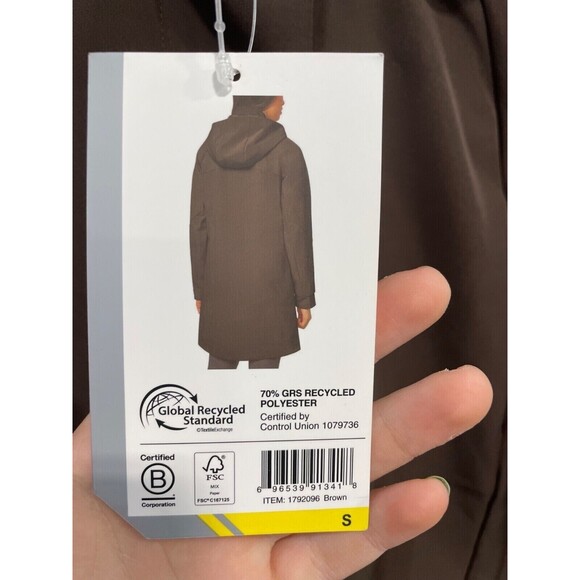 Mondetta Ladies' Long Softshell Jacket, Brown, XXL - Picture 3 of 5